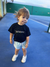 T-SHIRT INFANTIL REDE DE TÊNIS - PRETA - loja online