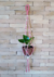 suporte para pendurar plantas, suporte em macramé, suporte para plantas em macramé, suporte para plantas de qualidade, suporte resistente para plantas, suporte para vasos de flor, macramé hanger suporte