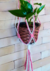suporte para pendurar plantas, suporte em macramé, suporte para plantas em macramé, suporte para plantas de qualidade, suporte resistente para plantas, suporte para vasos de flor, macramé hanger suporte