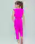 Samjoy - Conjunto Malu Pink Calça + Cropped Infantil