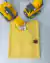 Camiseta t-Shirt Infantil Menino Lisa | Amarelo