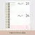 Agenda 2025 - 046 Line Art Borboleta - loja online