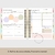Planner 2025 - 002 Abstract Gold Pink na internet