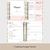 Kit Produtiva - 036 Flowers Orange Gold - loja online