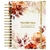 Agenda de Atendimentos 2025 - 036 Flowers Orange Gold
