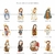 Bloco de Notas - 016 Collection Santinhos - comprar online