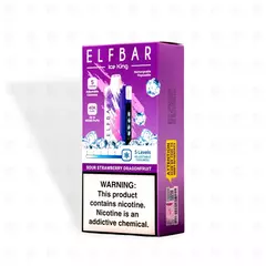 ElfBar Ice King 40.000 Puff Sour Strawberry Dragonfruit - comprar online