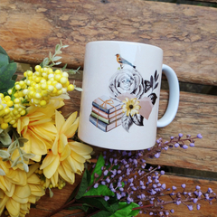 Caneca | Um café, um livro, um capítulo - modelo 01