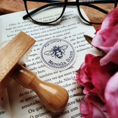 Carimbo Ex Libris | Abelha - modelo 03 - comprar online