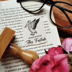 Carimbo Ex Libris | Pelicano