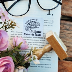 Carimbo Ex Libris | Camaleão