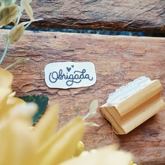 Carimbo | Obrigada - modelo 06