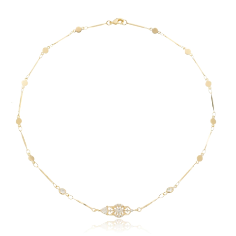 Choker Lunar-Ouro