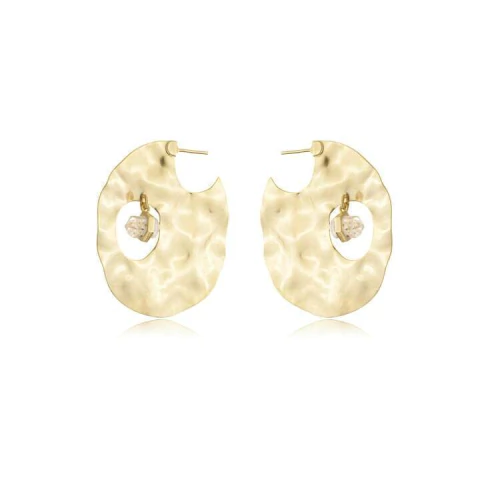 Brinco Boêmia Cristal-Ouro - comprar online