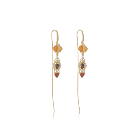 Brinco Criatividade Lunar-Ouro