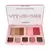 Paleta Multifuncional, bronzer, blush e sombra - all in one - linha rosa Ruby Rose