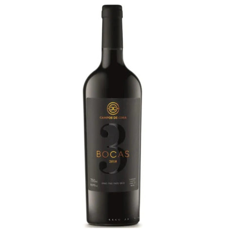 VINHO TINTO SECO 3 BOCAS CAMPOS DE CIMA