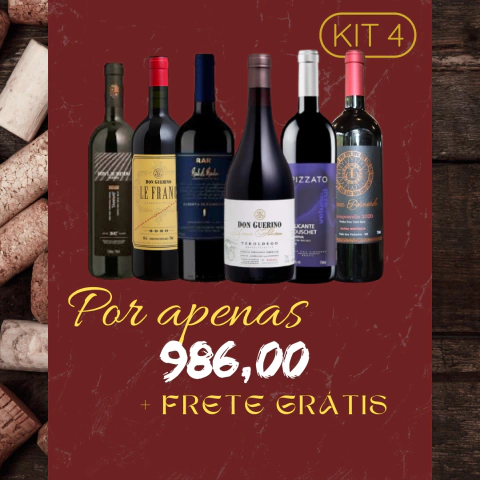 COMBO 6 VINHOS SELECTION