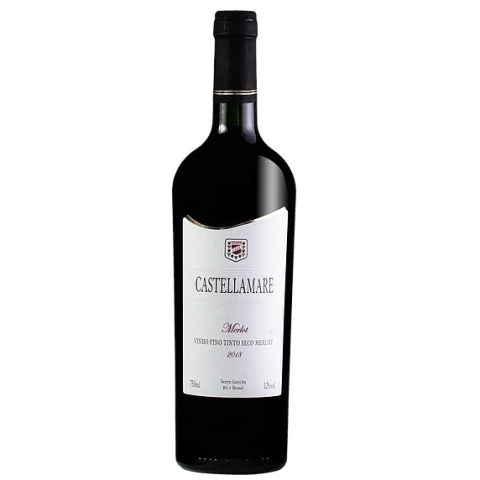 VINHO TINTO SECO MERLOT CASTELLAMARE SÃO JOÃO