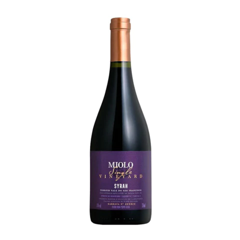VINHO TINTO SECO SYRAH SINGLE VINEYARD MIOLO