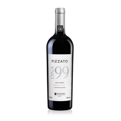 VINHO TINTO FINO SECO DNA99 SINGLE VINEYARD MERLOT PIZZATO