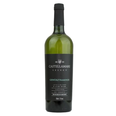 VINHO BRANCO SECO GEWURZTRAMINER CASTELLAMARE SÃO JOÃO