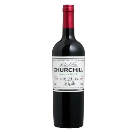 VINHO TINTO SECO CABERNET FRANC CHURCHILL VALMARINO