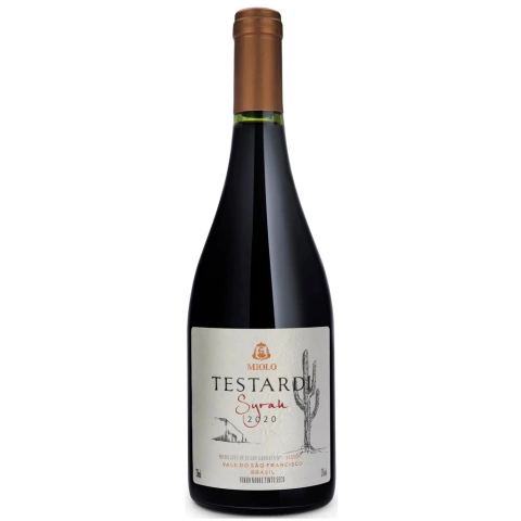 VINHO TINTO SECO SHIRAZ TESTARDI MIOLO