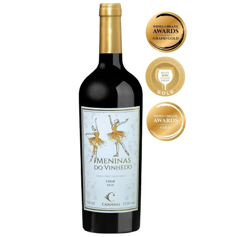 VINHO TINTO SECO SYRAH MENINAS DO VINHEDO CÁRDENAS