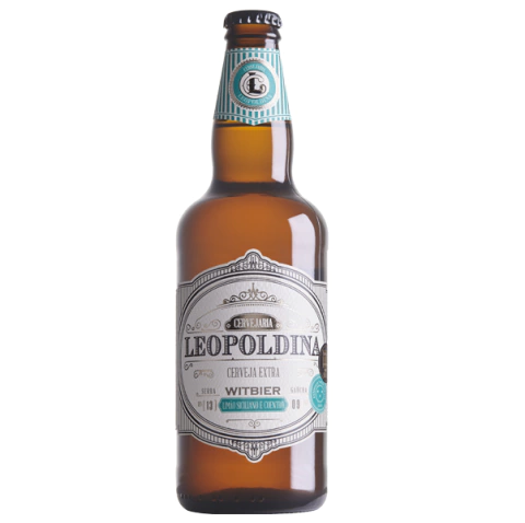 CERVEJA ARTESANAL WITBIER 500ML LEOPOLDINA