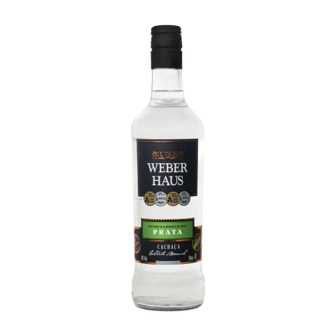 CACHACA PRATA 700ML WEBER HAUS