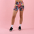 Mango short fitness sublimado