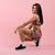 Mango short fitness sublimado - UVAROX
