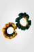 Scrunchie Crochê Brasil - The Queens Lab