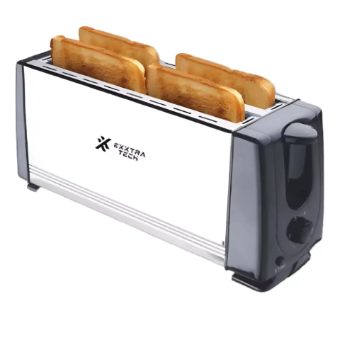 Tostadora Electrica 4 Panes 800w Apaga Y Expulsa Automatico Varios Modos Rebanadas Envíos Garantía