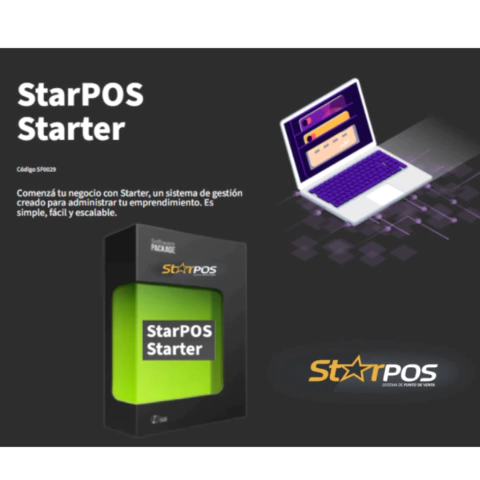 Software StarPos Starter: Solución para emprendimientos qué están iniciando - comprar online