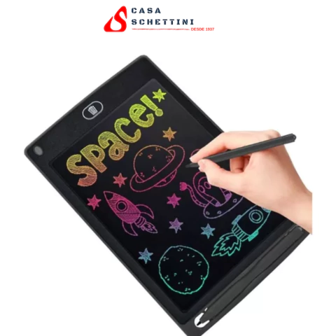 Pizarra Magica Tableta 12 Pulgadas Trazo Multicolor Digital