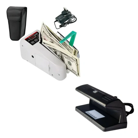 Combo Contadora de Billetes V30 + Detector UV Neo One