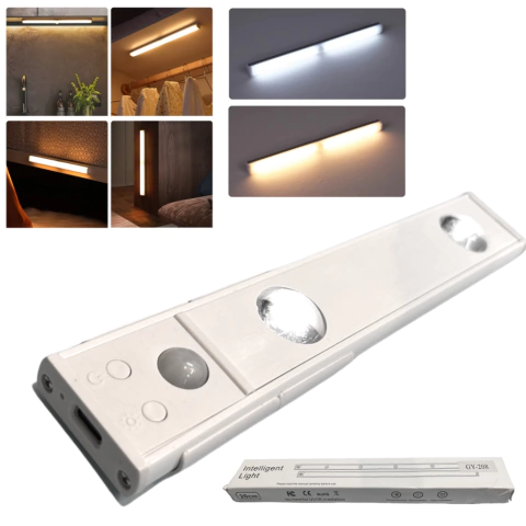 Lampara Inteligente 2 LED c/ Sensor GY-208 Hogar Living Sets Producción Decoración