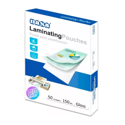 Pouch Plastificadoras A4 A3 Oficio X 50 Unidades 150 Micrones Laminadoras Insumo - comprar online