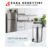 Tacho de basura 30lt Acero Inoxidable Base antideslizante Con pedal Cesto Acero de 30 Litros - tienda online