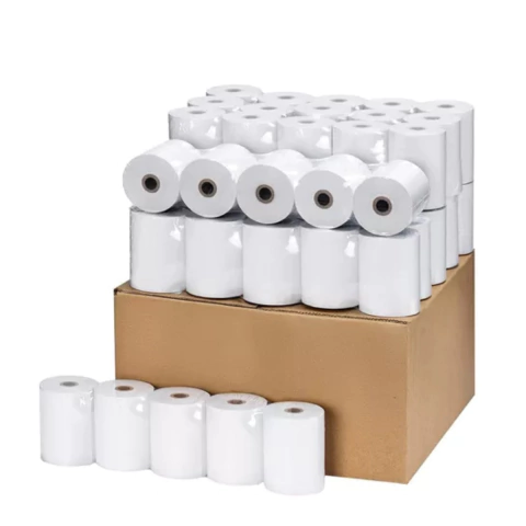 50 Rollos 57x30m Ticket Obra ideal Calculadoras con impresor Máquina de sumar Cifra Casio & otras - comprar online