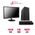 Pc Cpu Intel Core i5 + Monitor 19" + Mouse y teclado SSD240gb 8gb RAM - Windows 10 - Oficinas comercios Punto de venta