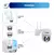 Camara De Seguridad Wifi Ip Waggs CDSE01 Full Hd Motorizada App Icsee Domo Interior Exterior en internet