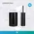 Set Tachos De Basura 3 Lts Y Escobilla Baño Negro o Acero Cesto Pedal Nitcom - comprar online