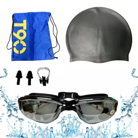 Kit de Natación 5 en 1 Gadnic 78OLE8 Antiparras Gorra Bolsa Tapones - comprar online