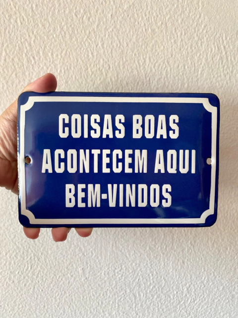 Coisas boas bem vindo - comprar online