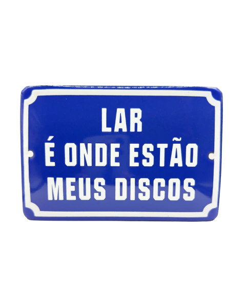 Lar é onde estão meus discos - comprar online