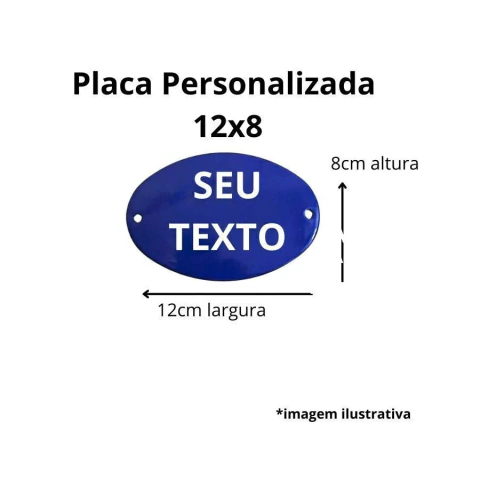 Personalize Oval grande - comprar online