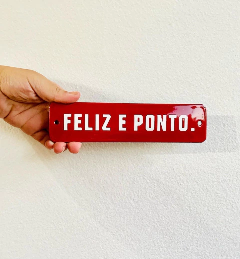 Feliz e ponto - comprar online